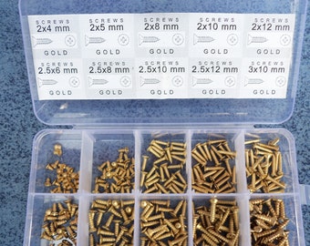 Wood screws kit  30pcs of each types n1