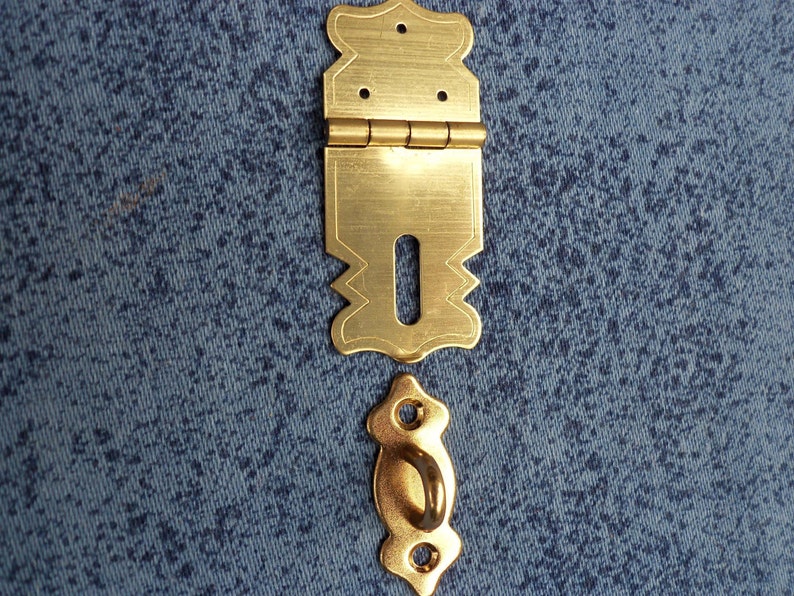 Latch Decorative 20x47mm Under Lock Engraved. Z42 Etsy