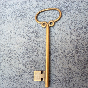 chiave decorativa in metallo 85 mm x 30 mm n126
