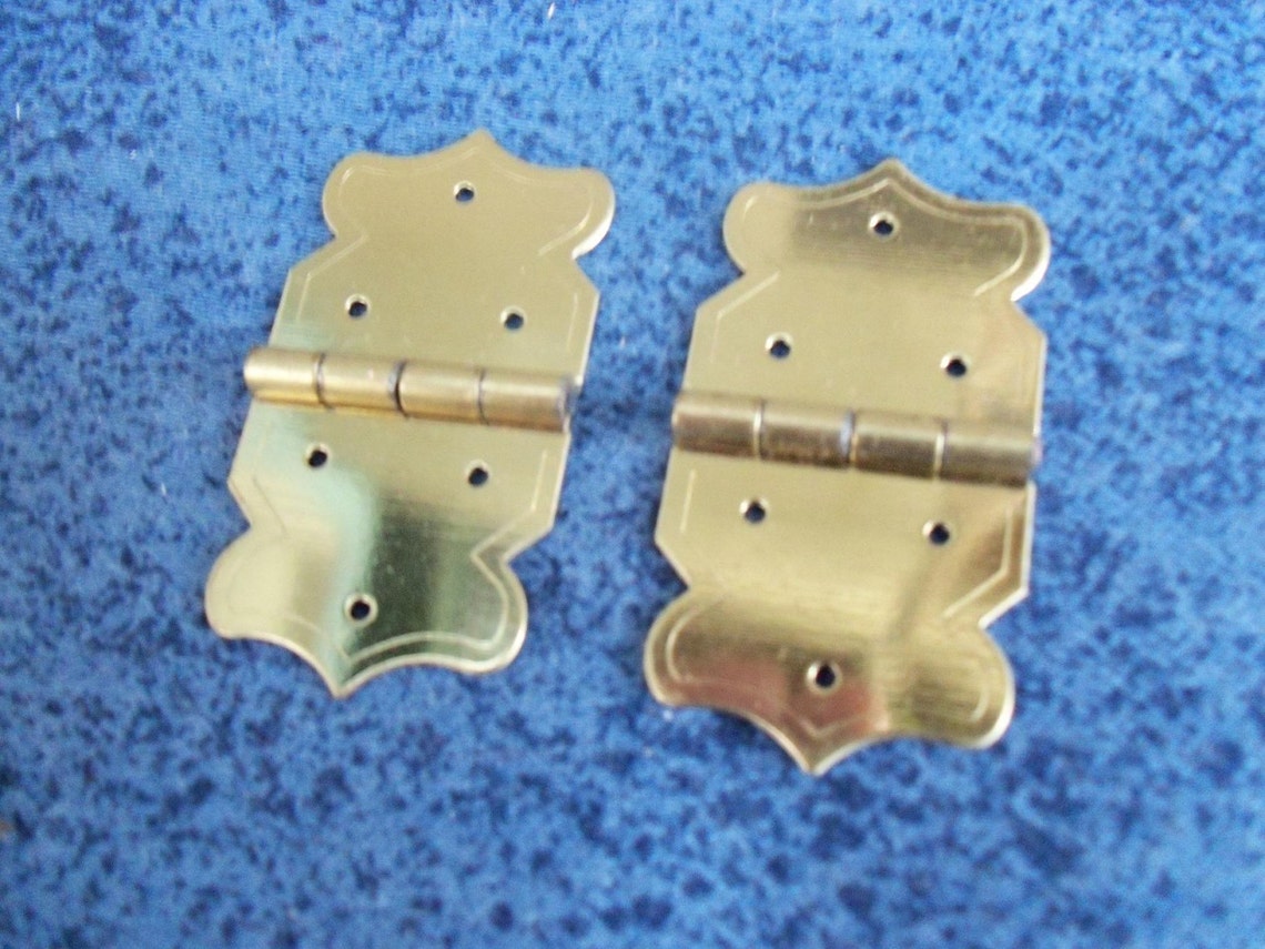 2 pcs 37mmx20mm metal hinges parliament hinges jewelry box Etsy