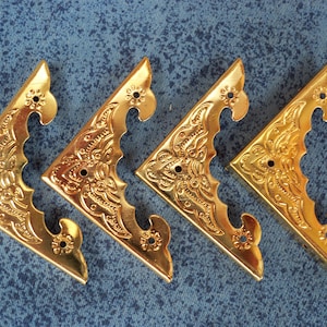 4pcs 40mm x 40mm x 5mm decorative corner bracket for chest case box u67