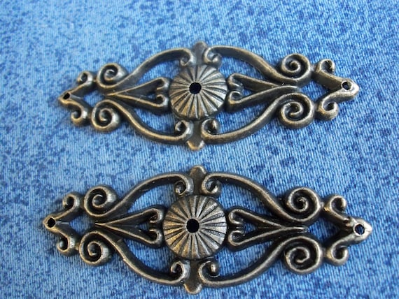 2 piezas 60mm x 25mm soporte de esquina decorativo u11. | Etsy