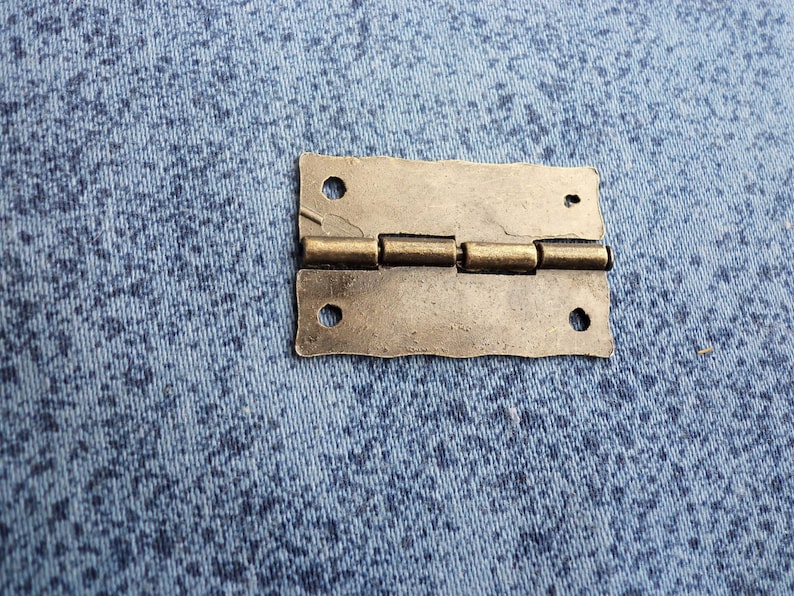 2 Pcs 35mm X 20mm Metal Hinges Jewelry Box Hinges Decorative Etsy