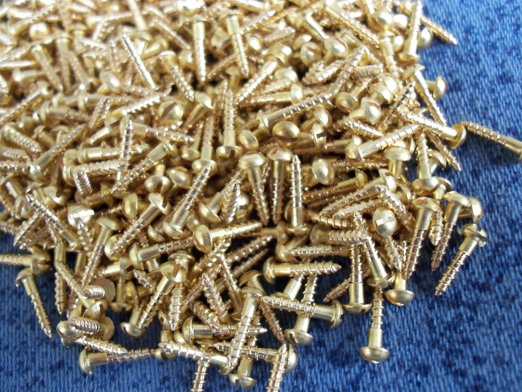 Miniature Hardware Parts Pack of 100 Small 16x8mm solid brass Etsy
