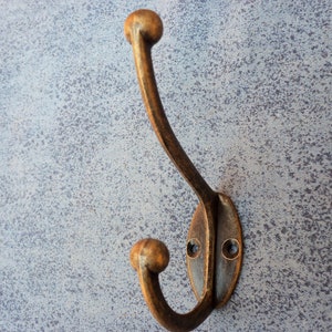 1pcs hanger hook  45mm x 80mm  color antique brass  k11