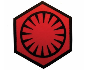 First Order Red and Black Uniform Patch - Star Wars: The Force Awakens - The Last Jedi