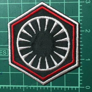 First Order White, Red and Black Uniform Patch Star Wars: The Force Awakens The Last Jedi image 4