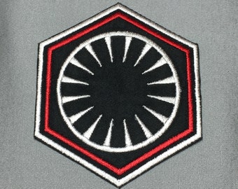 First Order White, Red and Black Uniform Patch - Star Wars: The Force Awakens - The Last Jedi