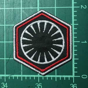 First Order White, Red and Black Uniform Patch Star Wars: The Force Awakens The Last Jedi image 5