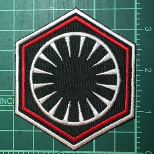 First Order White, Red and Black Uniform Patch Star Wars: The Force Awakens The Last Jedi image 3