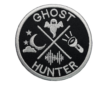Ghost Hunter Patch \ Emblem \ Badge \ Applique