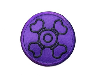 Masters of the Universe Skeletor Circle Chest Logo Patch \ Emblem \ Badge \ Applique