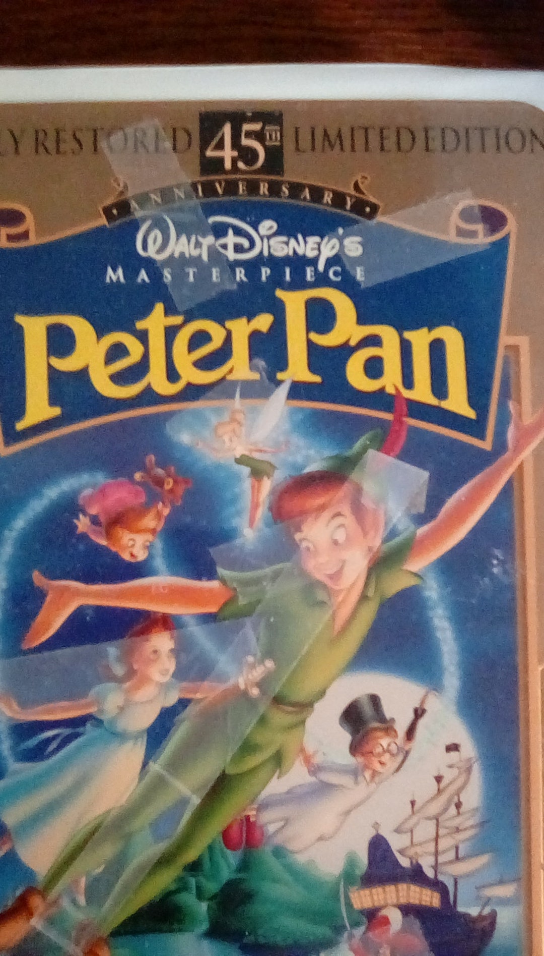 VHS Walt Disney Peter Pan Limited Edition - Etsy
