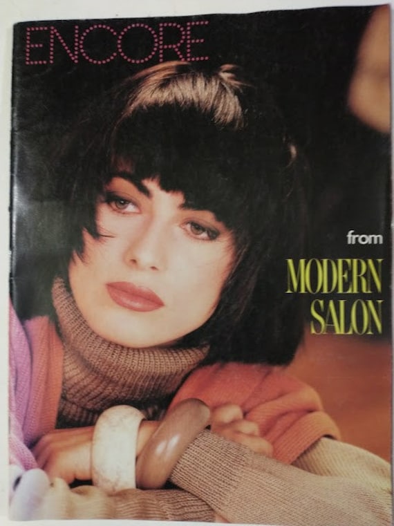 Libro de peinado de cabello. Encore From Modern Salon - Etsy México