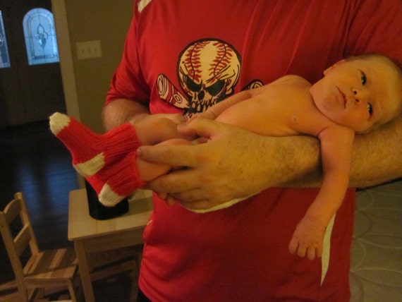 niña Mecánica Sin personal Bebé recién nacido bebé Boston Medias rojas inspirados - Etsy España