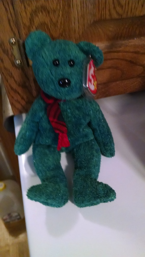 Ty, Wallace, Beanie Baby, Beanie Babies, Vintage Collectible, Bear
