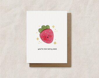 Funny strawberry pun | Etsy Funny strawberry pun | Etsy