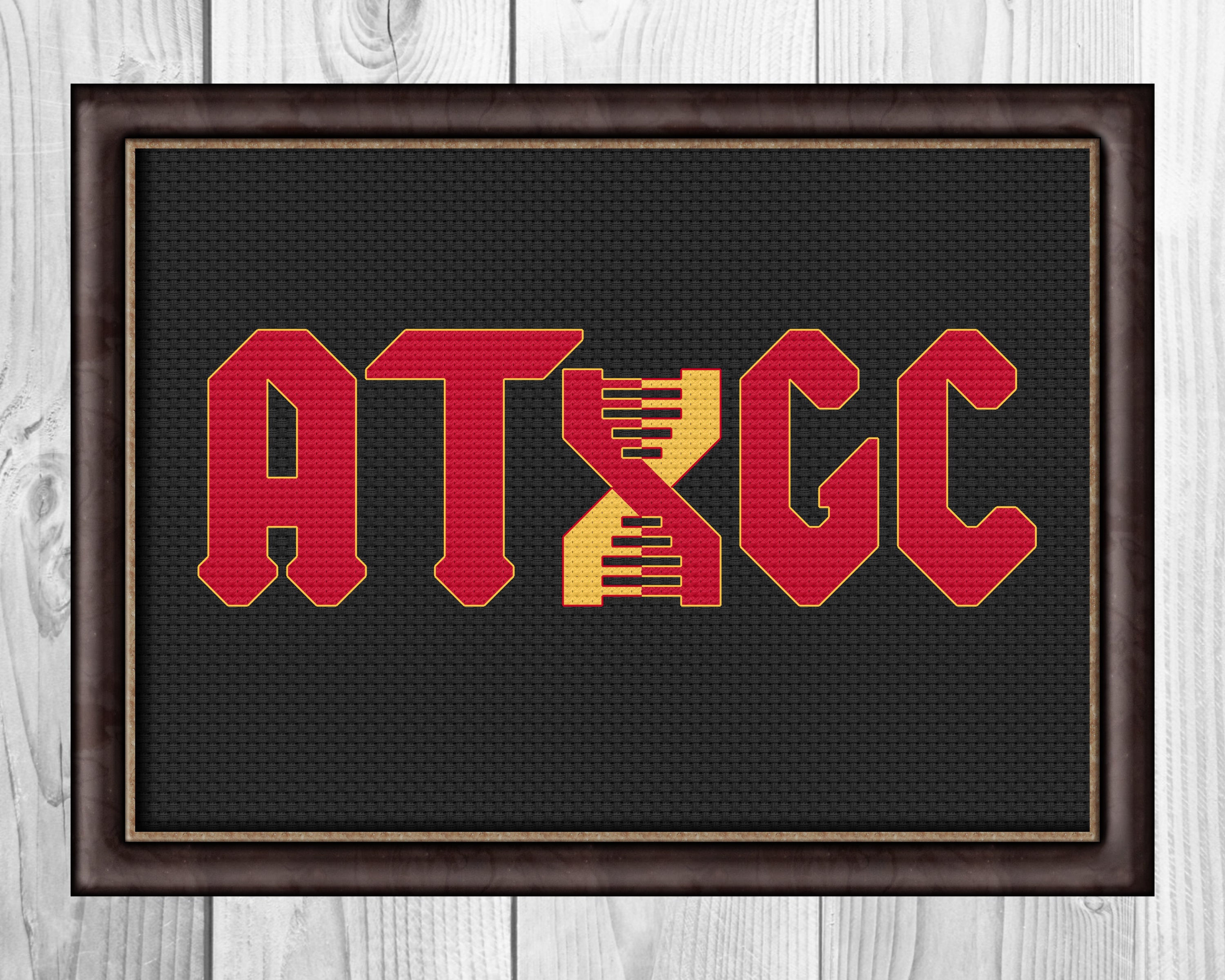 DNA Science Cross Stitch Pattern Digital Download PDF DNA Science Cross Stitch Pattern Digital Download PDF