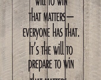 Bear Bryant Inspirational Alabama Football Sports Vertical Quote Vinyl Wall Sticker Decal
