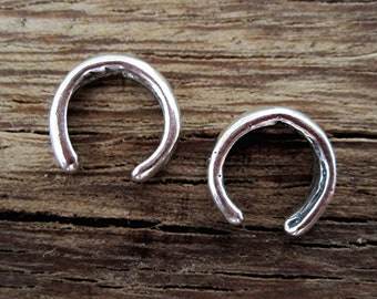 Sterling Silver Slider Open Jump Ring (set of 2)