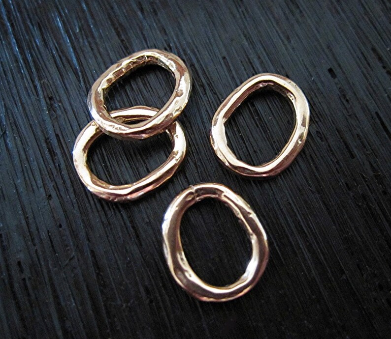 Sterling Silver Handmade Jewelry Link and Connector two Etsy Canada