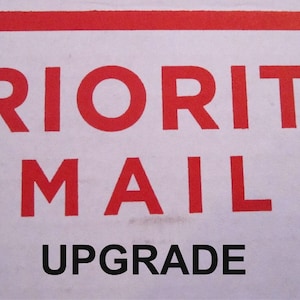 PRIORITY MAIL UPGRADE - For United States Shipments Only
