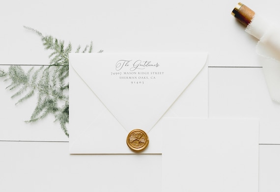 return address printing (sets of 10) - ADD ON ITEM