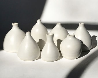 1:12 Scale A Single Vase Dolls Miniature Ceramic Vase Set C