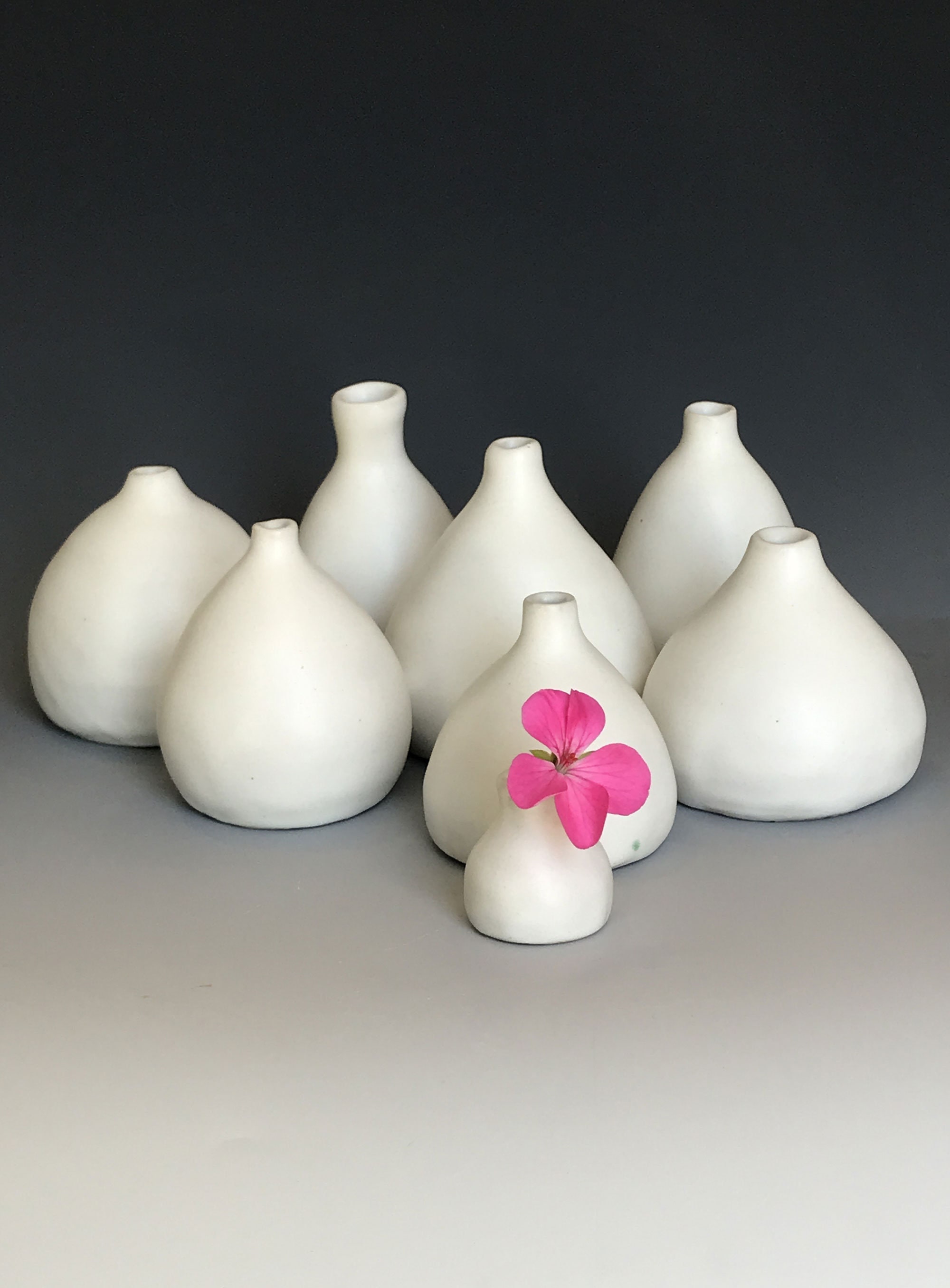 Nouveau - Petit Vase de Bourgeon en Céramique, Céramique Fait Main, Miniature Poterie, Miniature, Mi