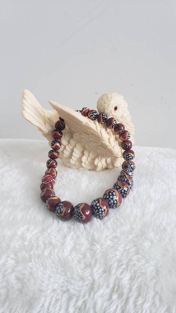 Kalinga Ashok Pandora Red Heart Beaded Ring Kalinga Ashok Pandora