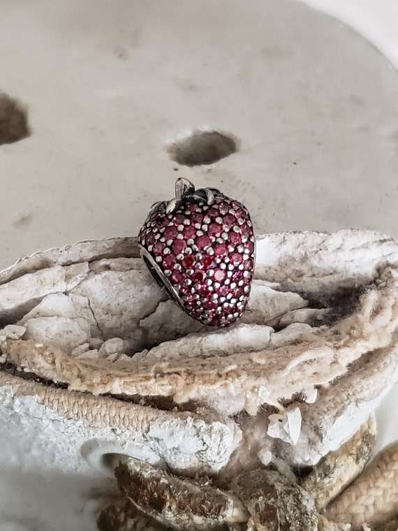 Pandora strawberry shop charm retired