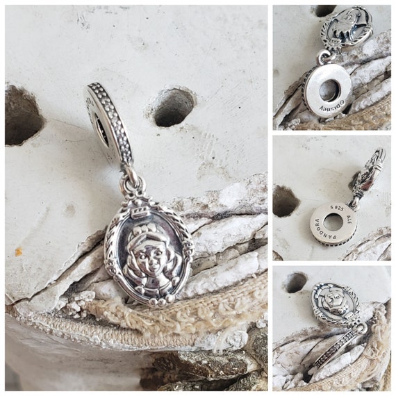 PANDORA 白雪姫 7人の小人 チャーム ディズニー s925 シルバー Authentic Pandora Snow White Evil Queen Magic Mirror Dangle Charm