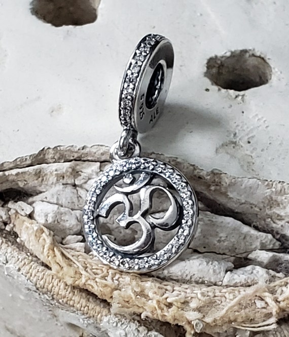 Buy Authentic Pandora Om Symbol Dangle Charm Sterling Encrusted