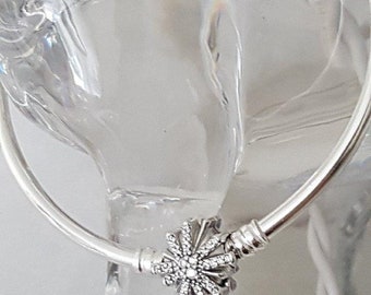 Authentic Pandora Fireworks Clasp Bangle Bracelet Limited