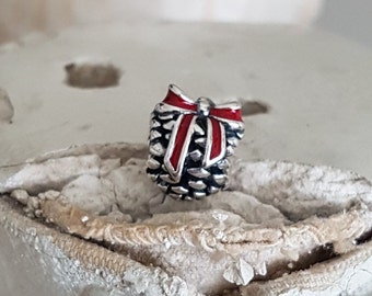 小物 peipei Authentic Pandora Pine Cone Christmas Charm Bead Sterling