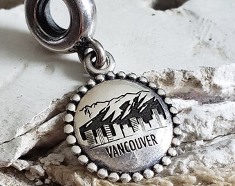 Authentic Pandora Unforgettable Moments Vancouver Dangle