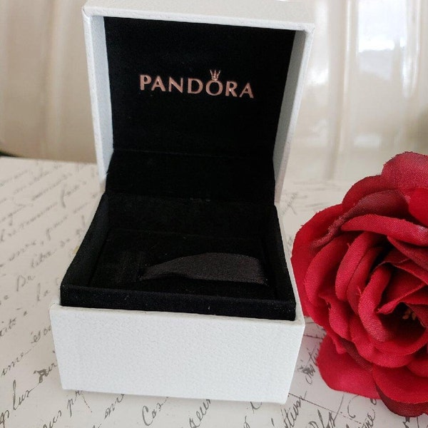 Authentic Pandora Packaging "Charm Gift Box" OR "Gift Pouch" for Charms Bracelet & Earrings OR "Large Bracelet Box" ADD to Charm Purchase