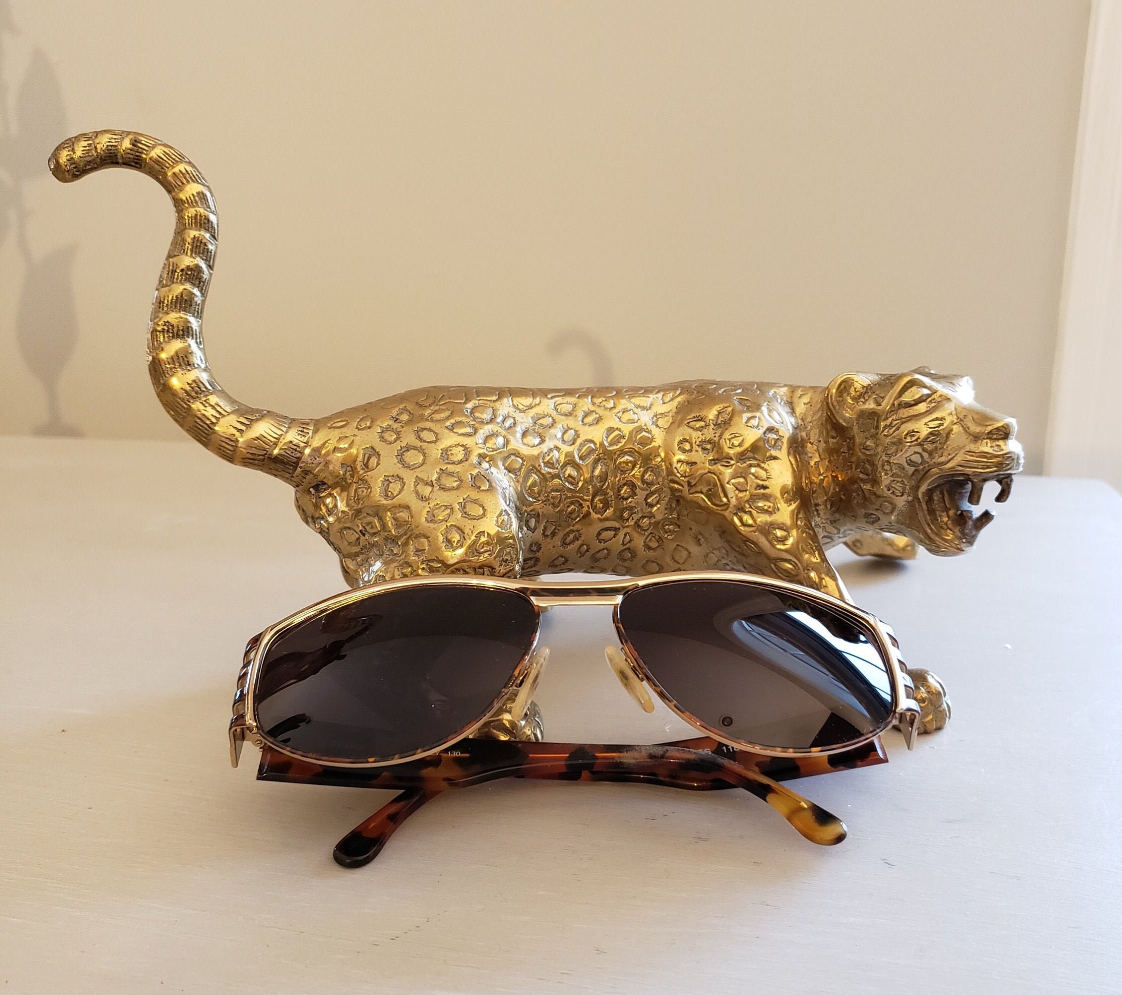 Authentic Rare Designer Fendi Sunglasses Tortoise Shell Gold  display picture 2