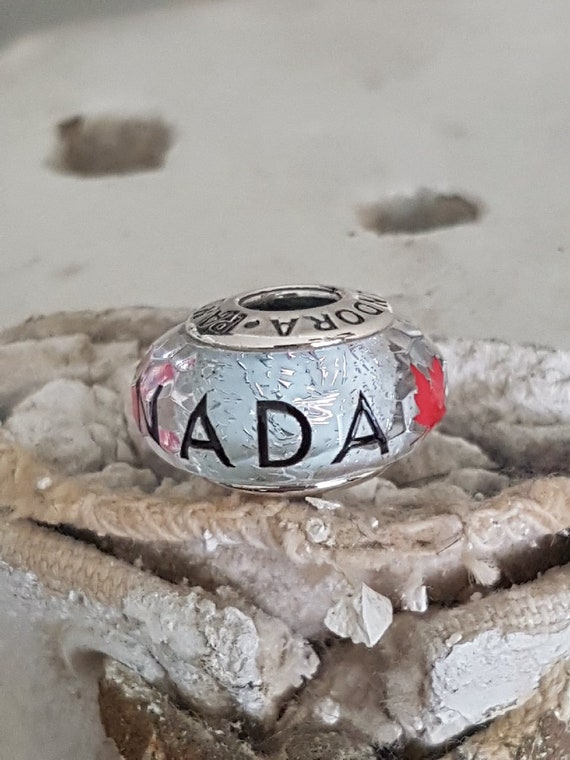 Authentic Pandora Canada Faceted Murano 