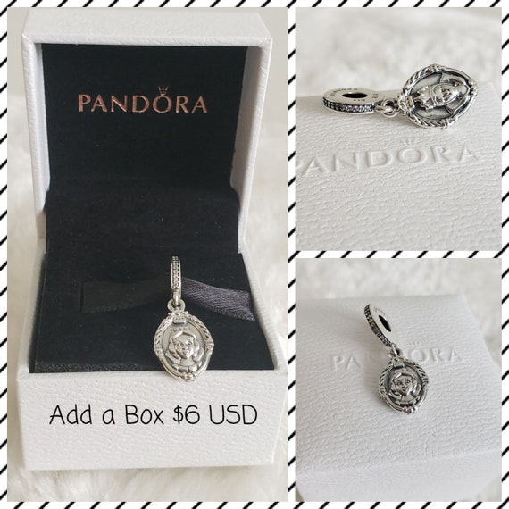 Authentic Pandora Snow White Evil Queen Magic Mirror Dangle Charm