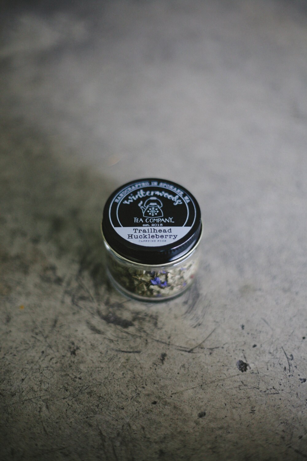 Sentier Huckleberry Fabriqués à La Main Thé W/Airelles Real | Bio à Base de Plantes Mélange Feuilles