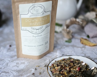 Down River Harvest Handcrafted Tea W/ Ginkgo and Gotu Kola | Detox | ORGANIC | Winterwoods Tea Company Loose Leaf Blend