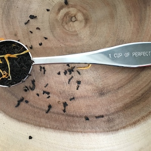 Perfect Cup Tea Measuring Spoon  | Loose Leaf Tea  | Winterwoods Tea Company | Tea Ball Infuser