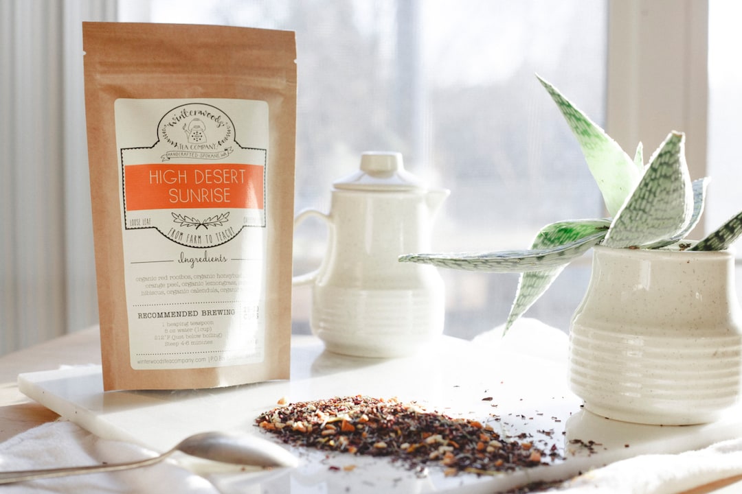 High Desert Sunrise Tea | Organic Red Rooibos Herbal Blend - Etsy