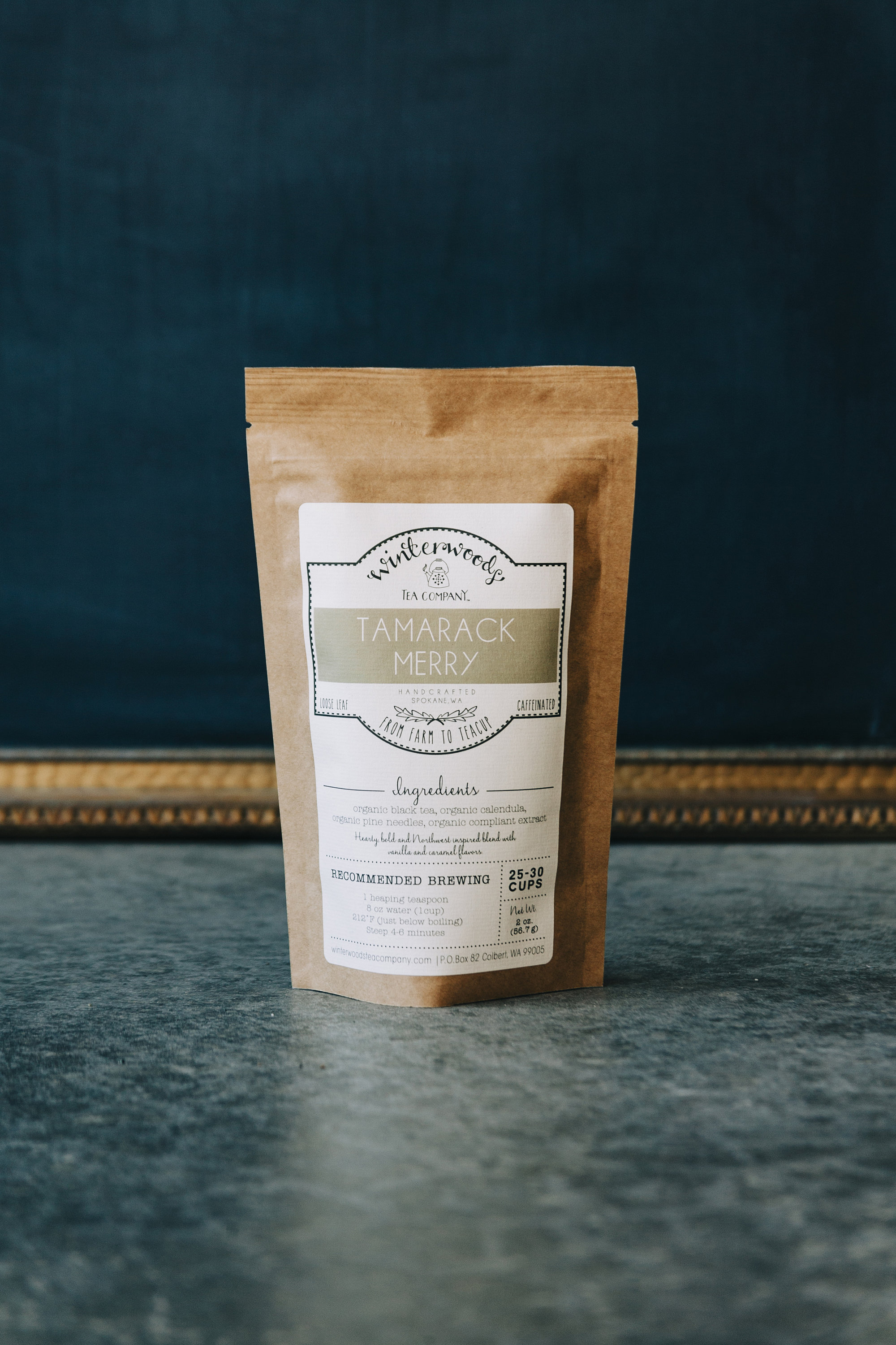 Tamarack Merry Handcrafted Tea W/ Vanilla Caramel ORGANIC - Etsy