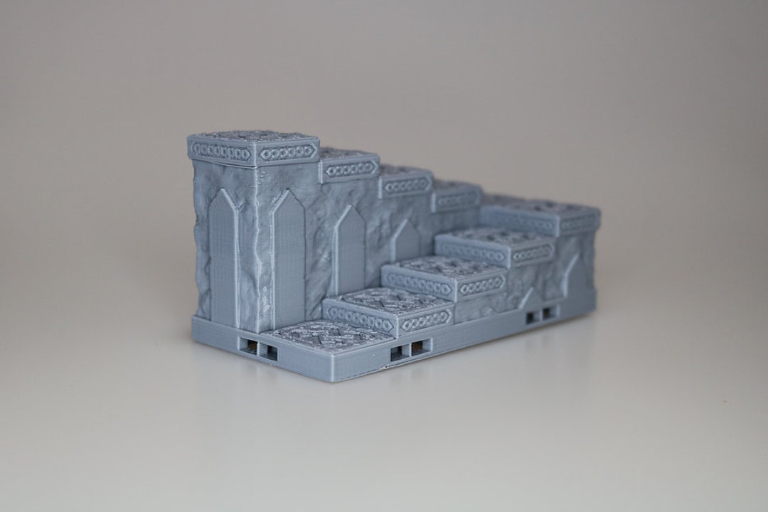 Stairs RPG Dungeons and Dragons D&amp;D Dragon Lock Dungeon Master Terrain ...