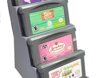 Game Boy Advance Game Display Stand (HOLDS 4 Games!)