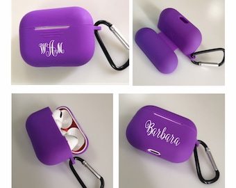 Personalized Laser Engraved Silicone AirPod Pro Case