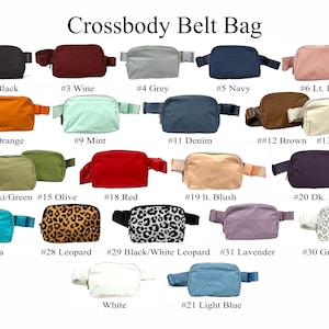  Ivory Lulu Belt Bag For Women and Teen Girls - Ladies Bum Bag  Fashion Waist Packs, Lulu Dupe Bag Fanny Pack, Aesthetic Stuff - Lulu Dupes  Everywhere Belt Bag, Gifts for