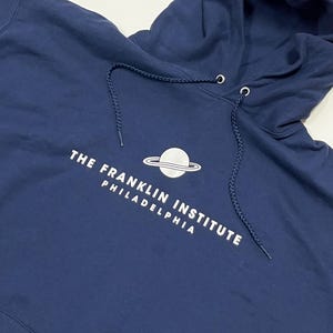Franklin Institute Hooded Sweatshirt - Philadelphia hoodie - Science Institute - size XL